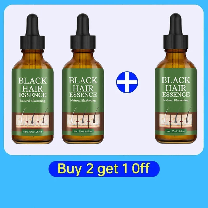 Anti Gray Hair Serum Remedy White Darkening