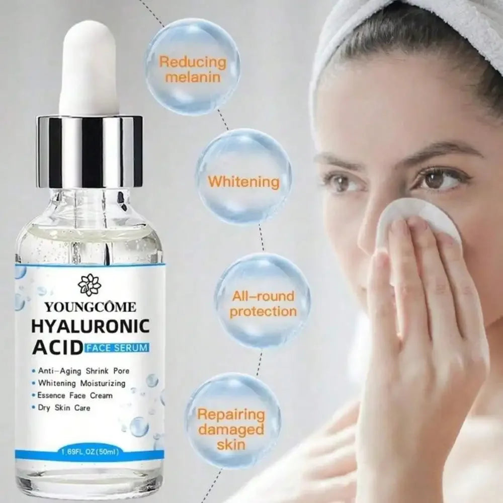 Hyaluronic Acid Facial Essence Deep Repair Moisturizing Facial Skin Anti-Aging Essence Korean Skin Care Products