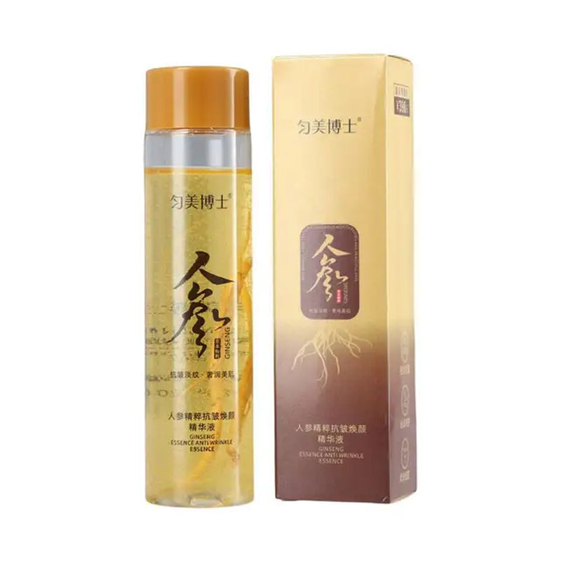 Gold Ginseng Face Serum 100Ml Polypeptide Lightening Skin Moisturizing Facial Serum Smoothing Skin Care Products Deep Hydration