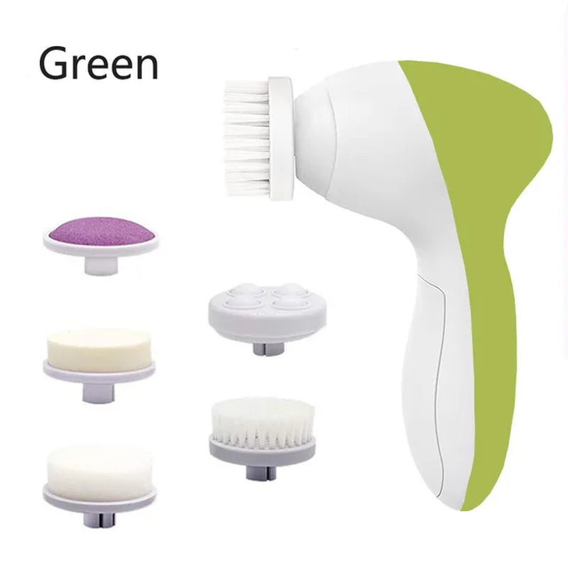 Electric Facial Cleaning Brush, Facial Cleaning Machine, Spa Skin Care Massager, Clove Cleaning, Faci Cleaning Tools