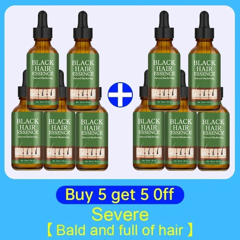 Anti Gray Hair Serum Remedy White Darkening