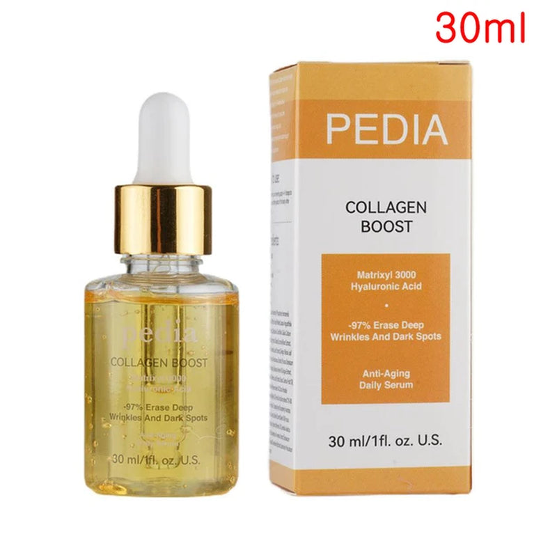 Gold Ginseng Face Essence Polypeptide Lightning Moisturizing Smoothing Facial Serum for Skin Care 120Ml/30Ml Ginseng Toner