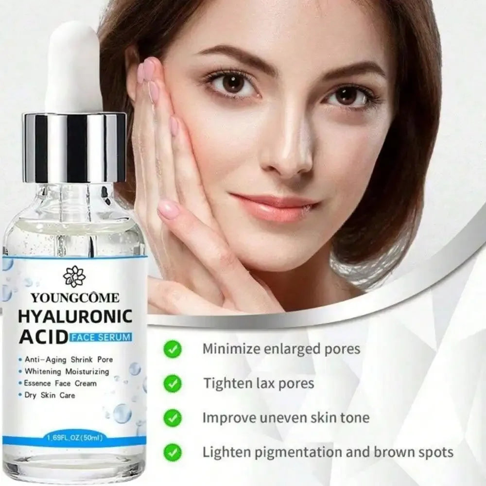 Hyaluronic Acid Facial Essence Deep Repair Moisturizing Facial Skin Anti-Aging Essence Korean Skin Care Products