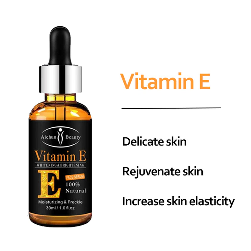 Skincare Products Vitamin C Facial Serum Brighten Skin Lighten Spots Hyaluronic Acid Face Essence Skin Care Products 30Ml