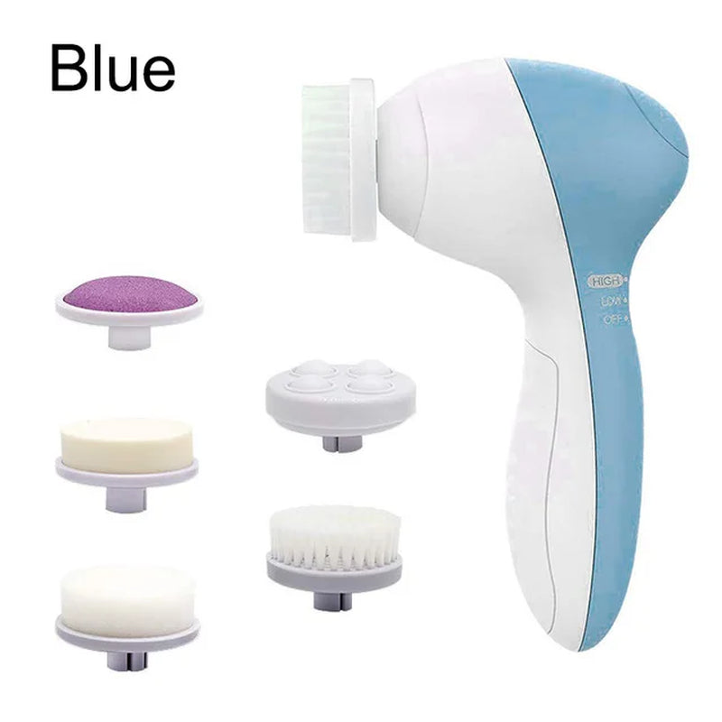 Electric Facial Cleaning Brush, Facial Cleaning Machine, Spa Skin Care Massager, Clove Cleaning, Faci Cleaning Tools